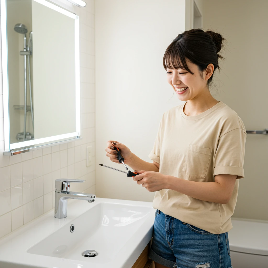 簡単な修理を試みる