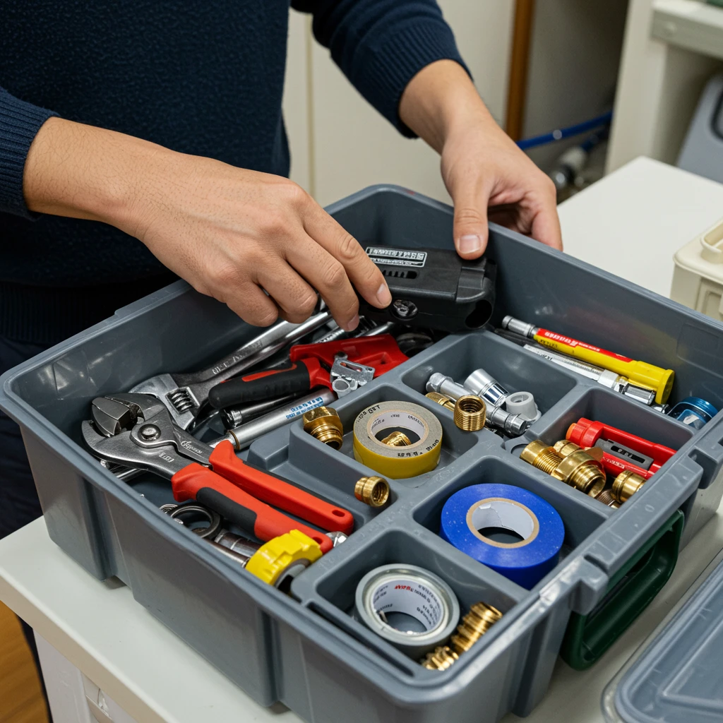 必要な道具を常備する