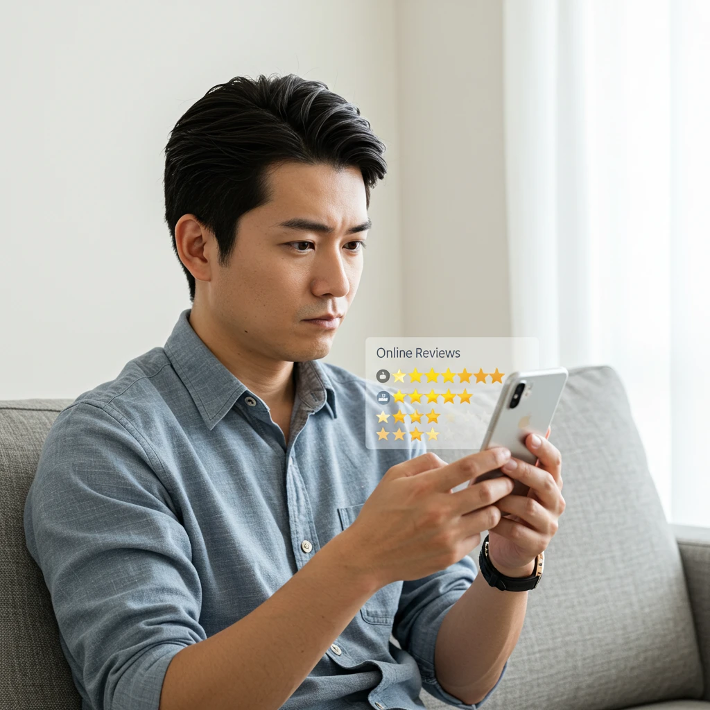 業者の口コミをチェック