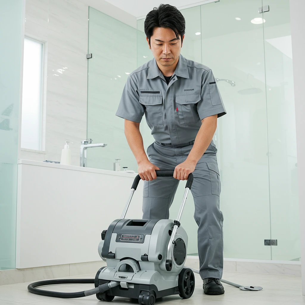 排水口の詰まり解消事例