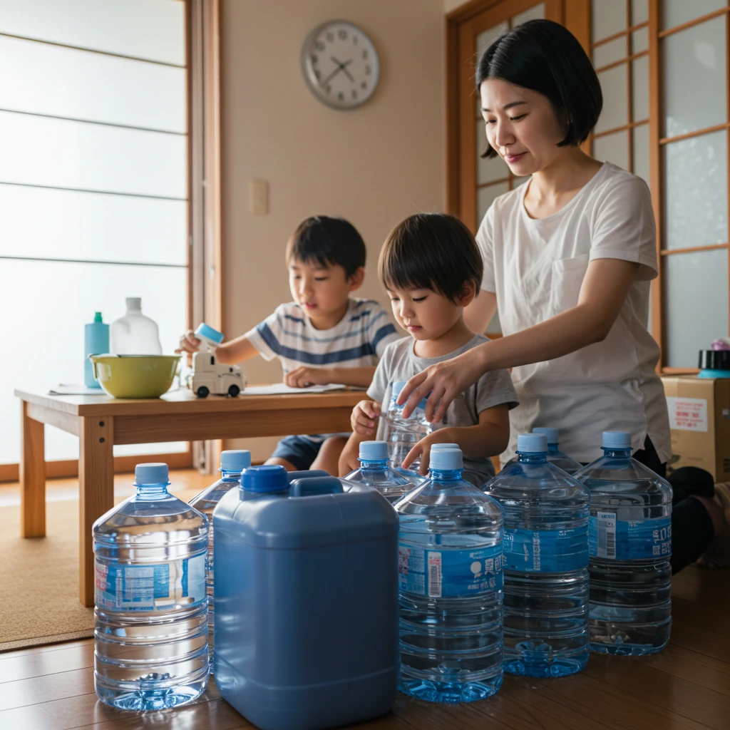停水時に備えたい水の確保法