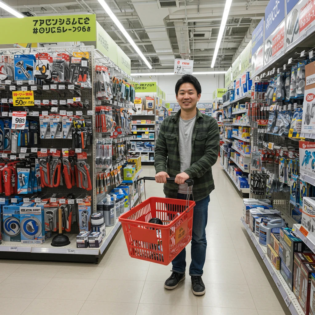 ホームセンターで手に入る道具を活用