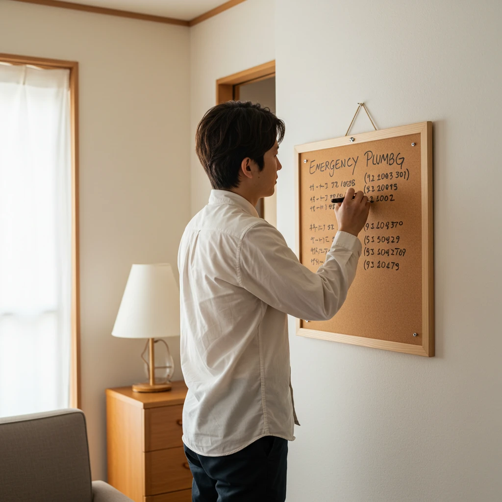 緊急連絡先の準備