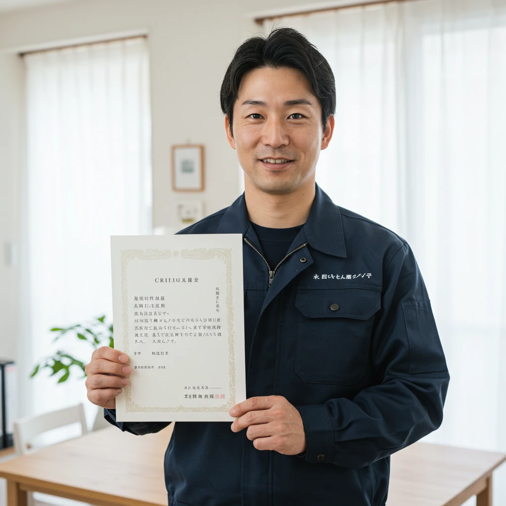 資格の有無を確認
