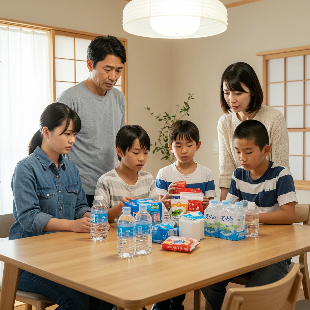 家庭での防災対策の一環として考える