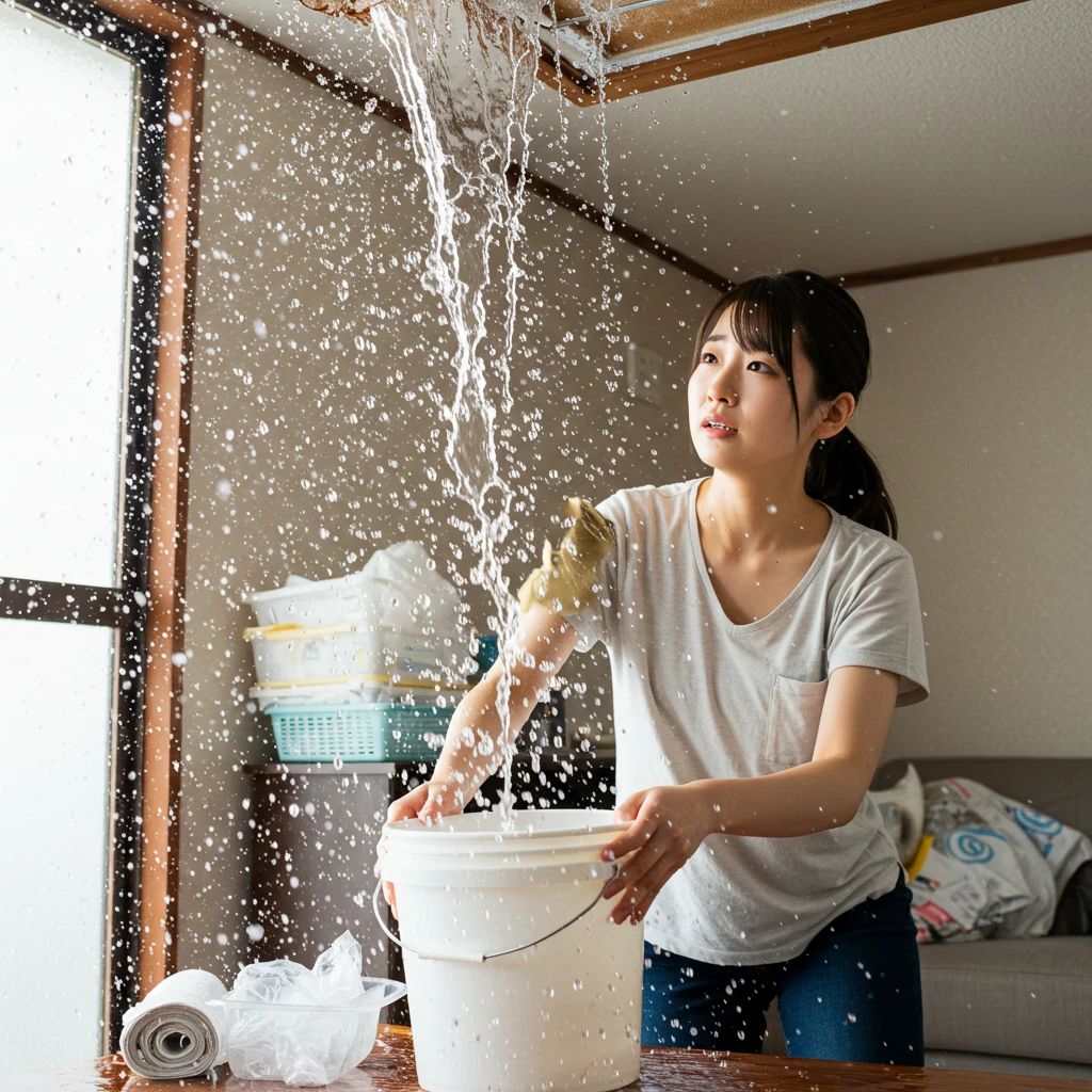 「突然の水漏れ！すぐにできる応急処置」