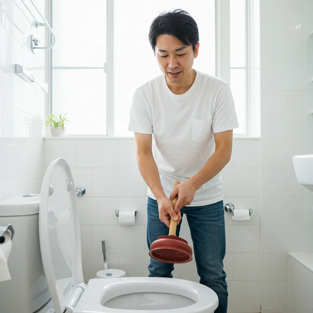 トイレの詰まりを簡単に解消するコツ