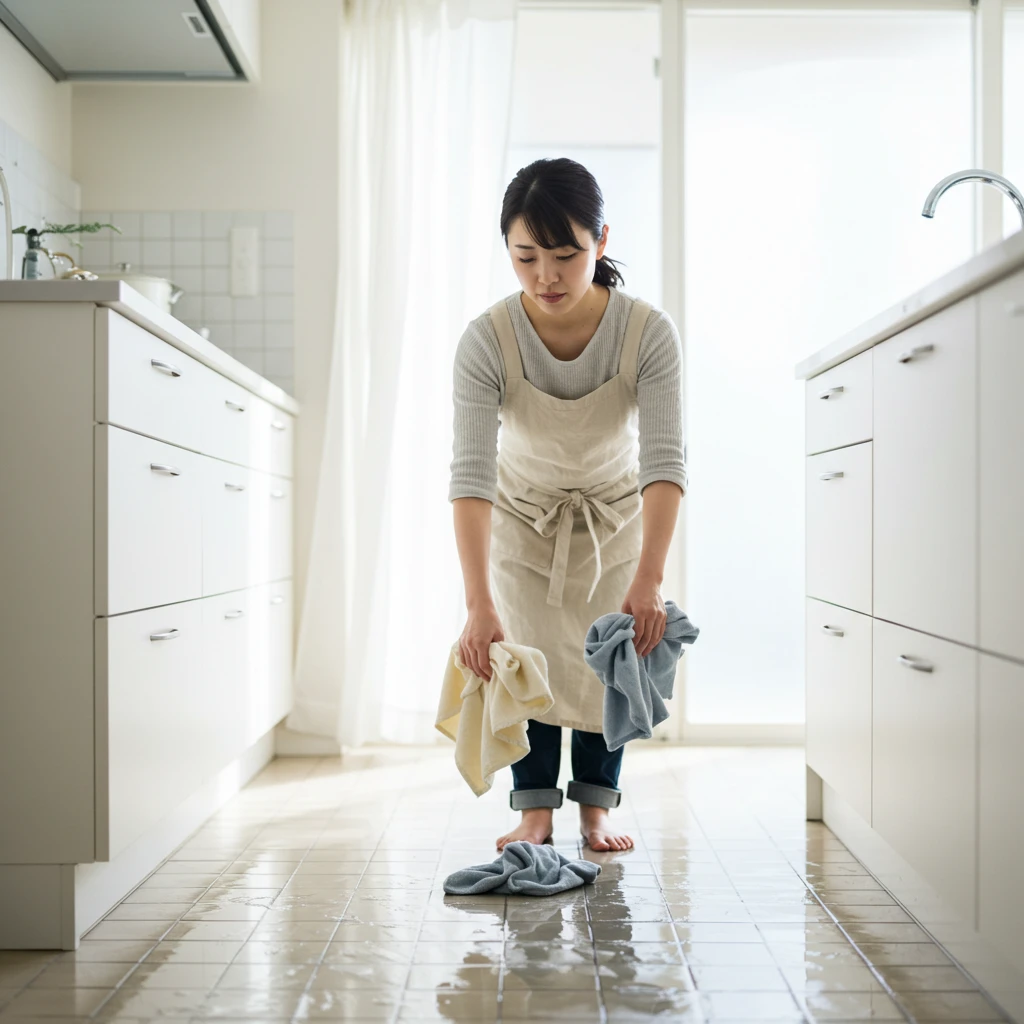 キッチンからの漏水に対応したAさんの体験談