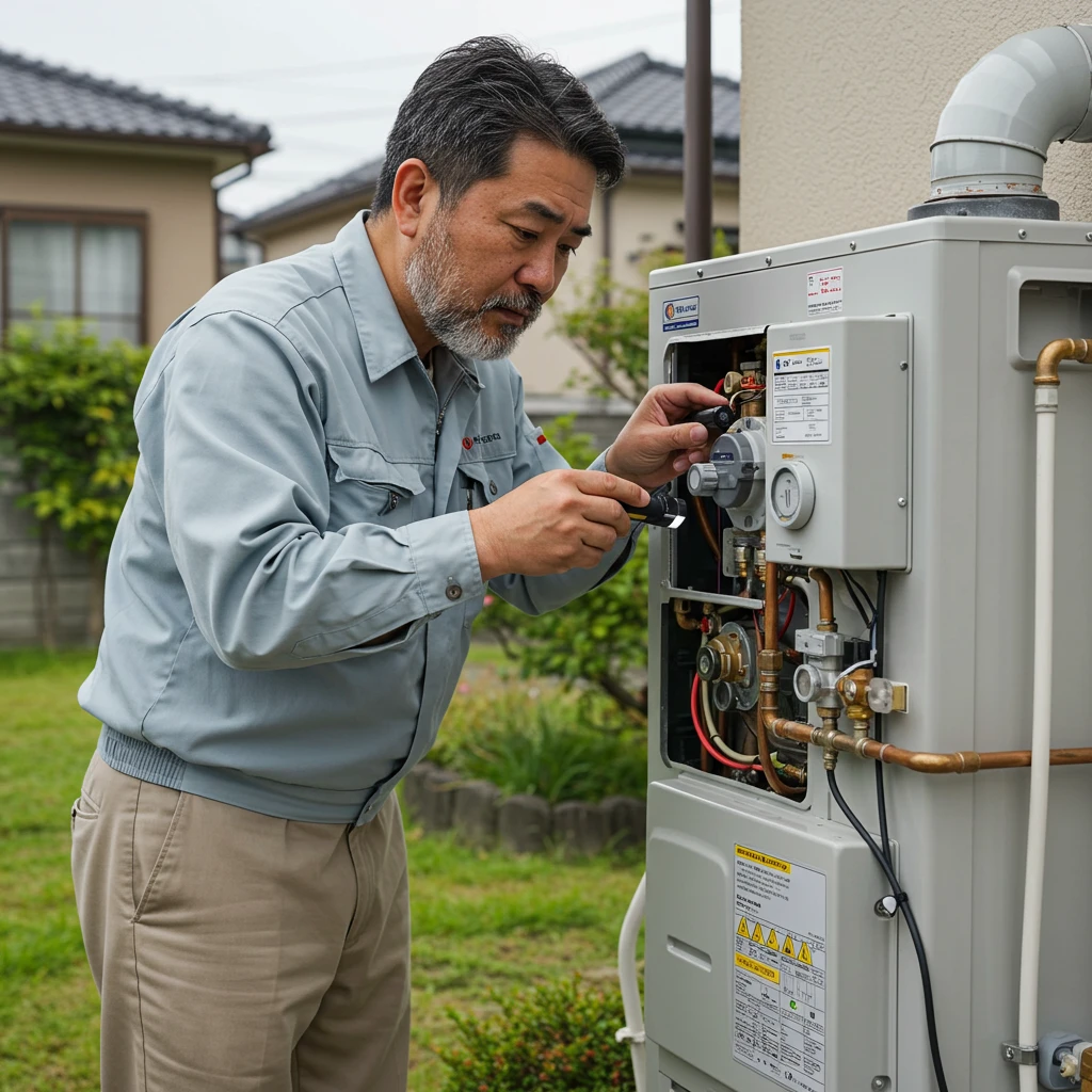 給湯器の不具合