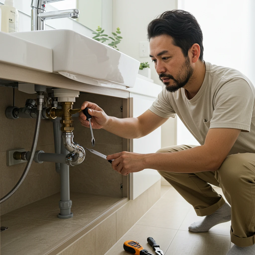 定期的な水道設備のチェックを怠らない