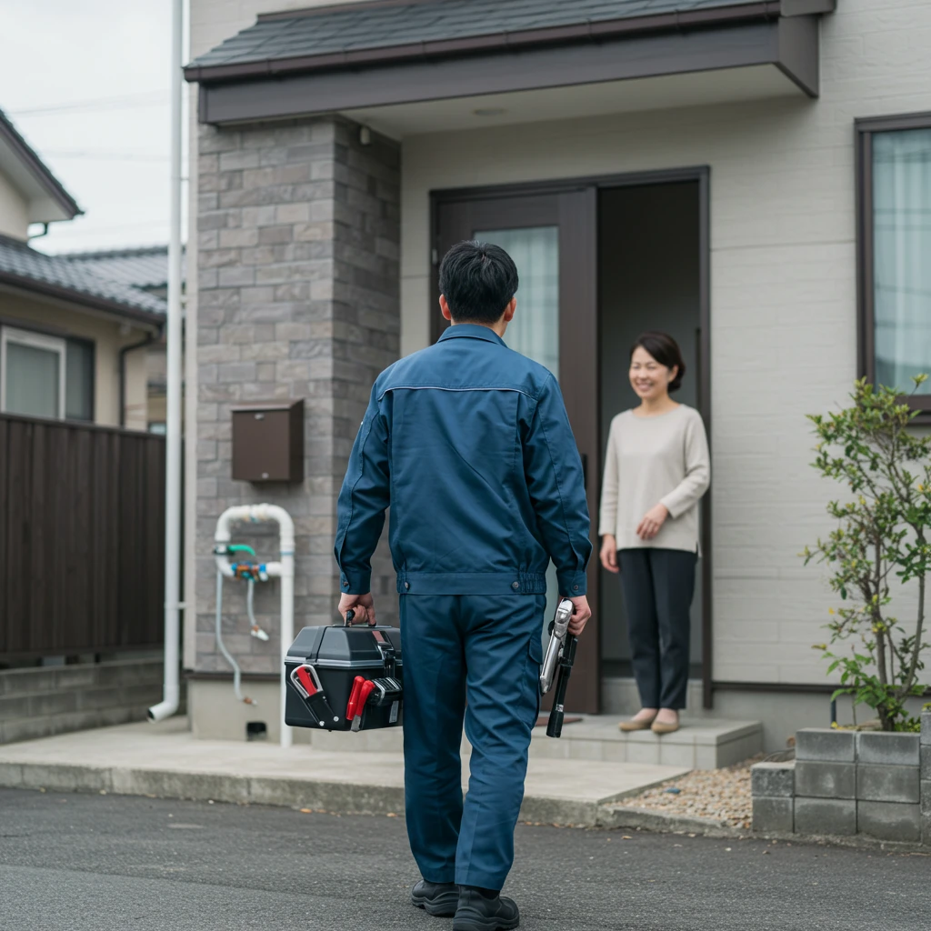 地元の水道業者に相談