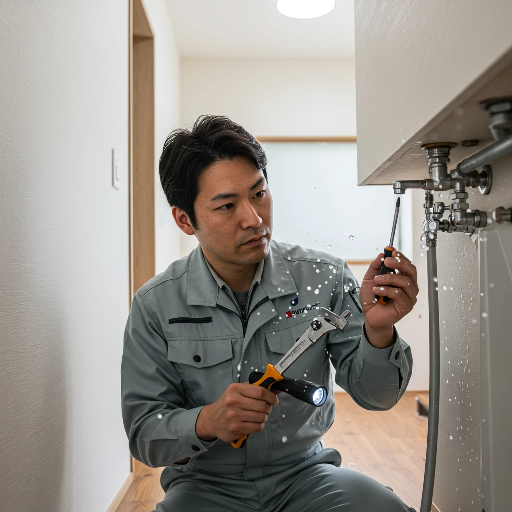 水漏れの原因とその解決法