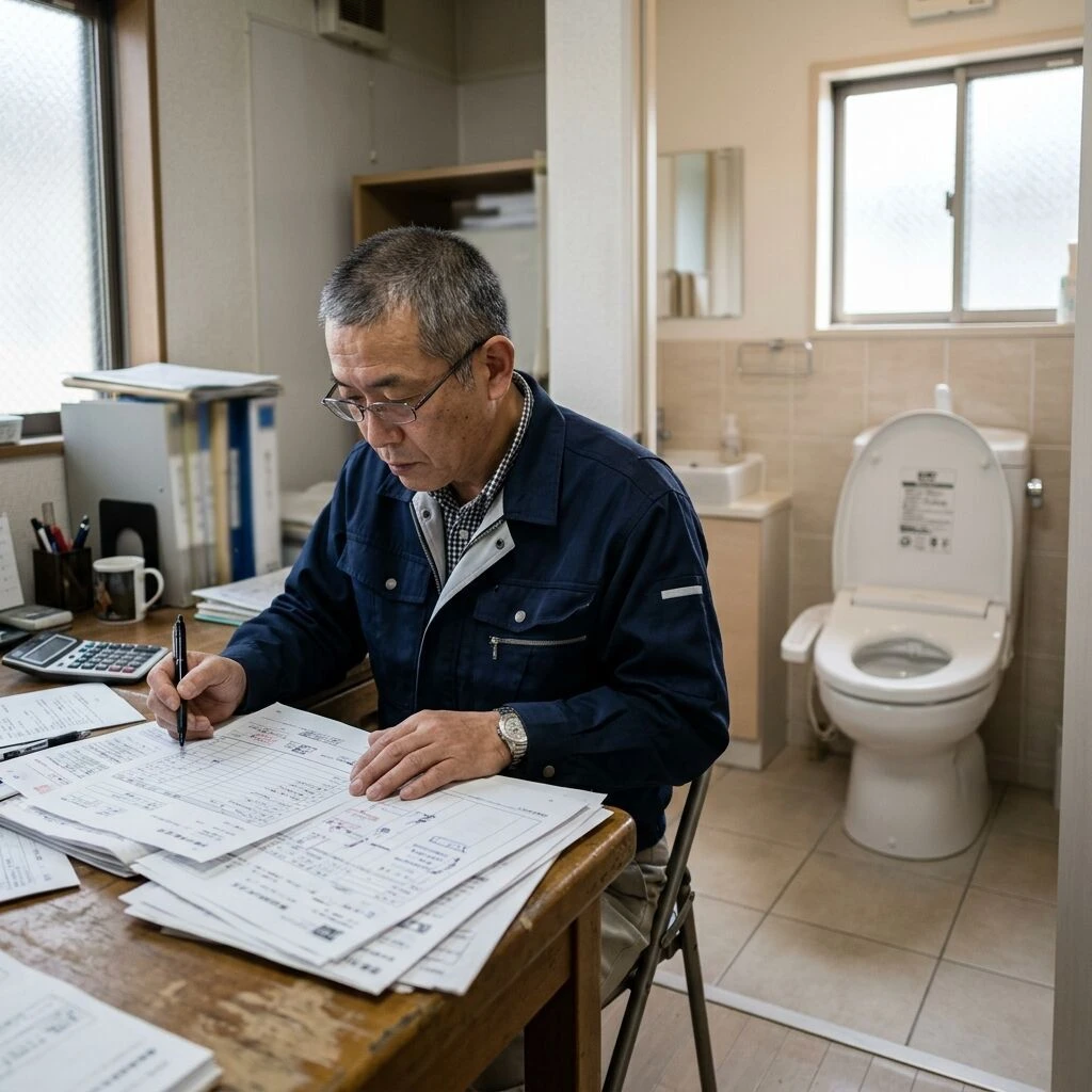トイレ修理は何費に分類されるのか