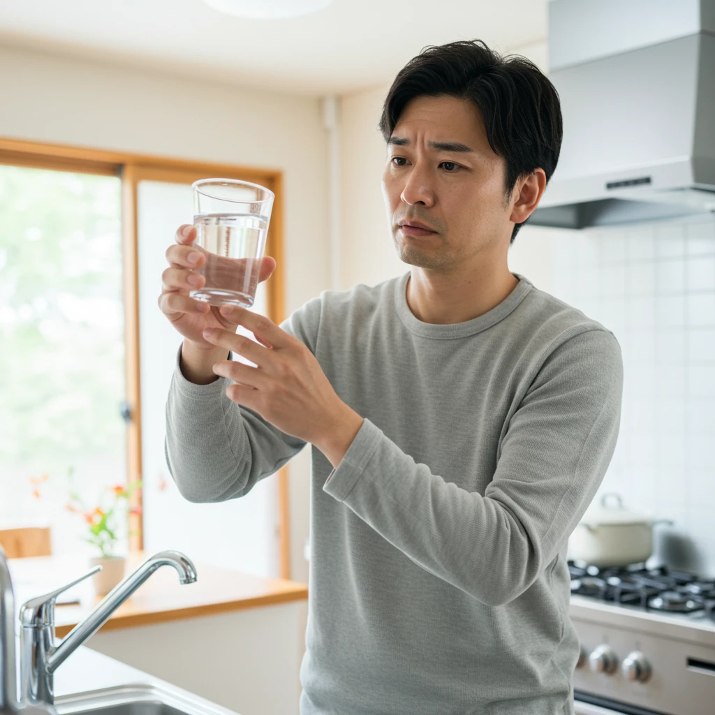 異臭のする水についての問い合わせ