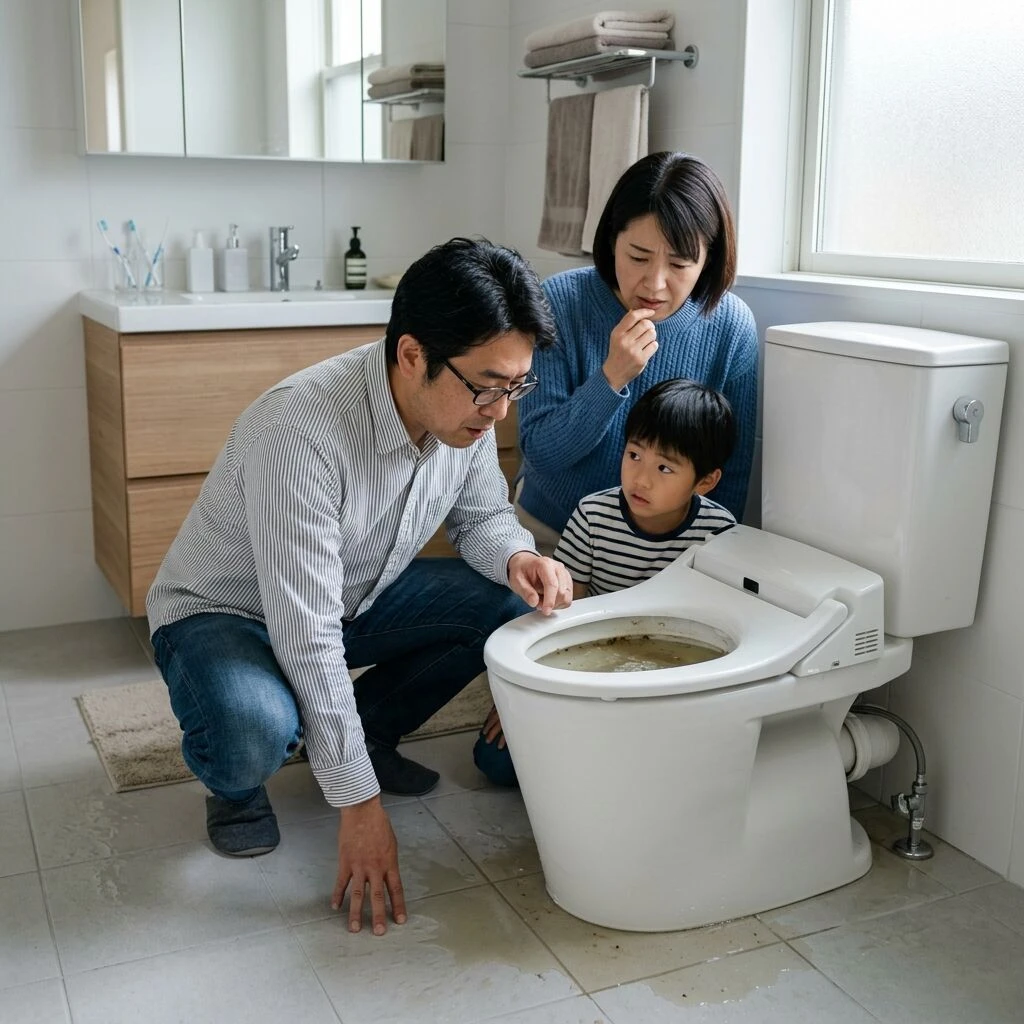 トイレトラブルの一般的な原因