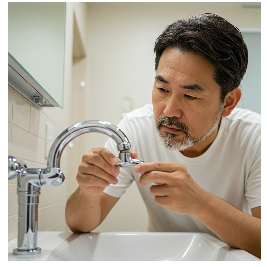 水道周りの些細な異変に気付く