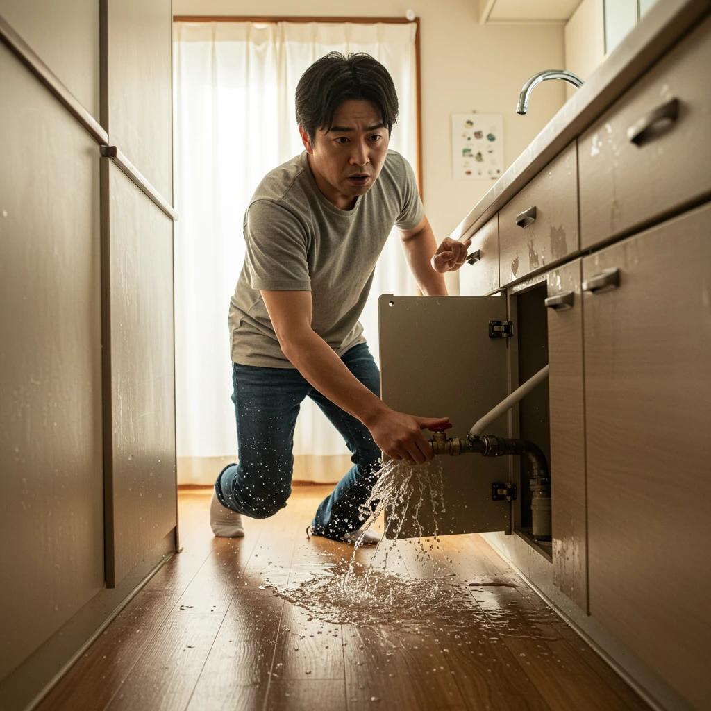 水漏れを発見した時の初動対応