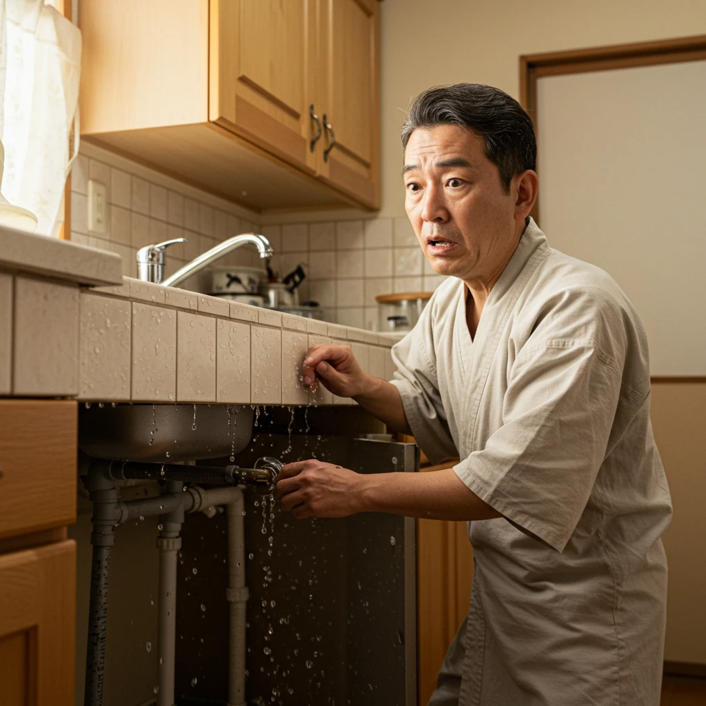 漏水の原因とその対処法
