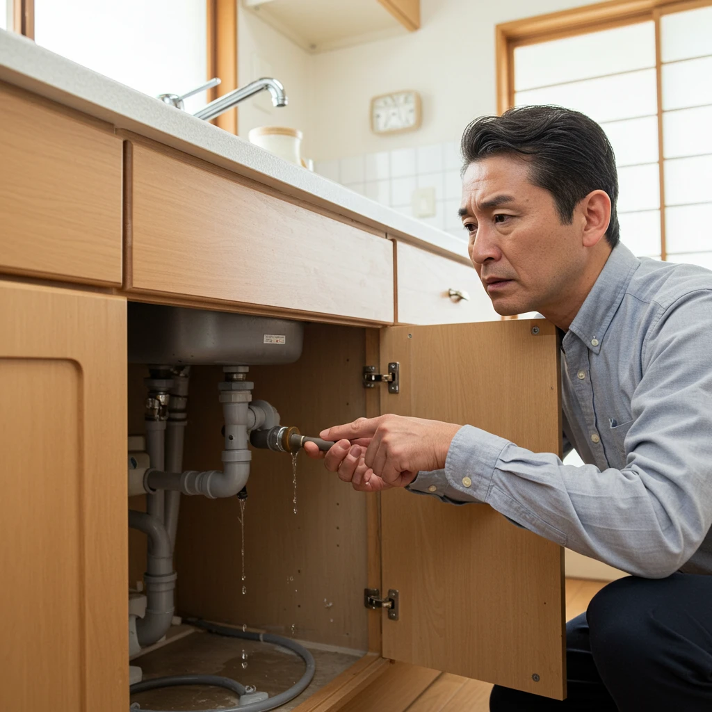 水漏れの原因とその見極め方