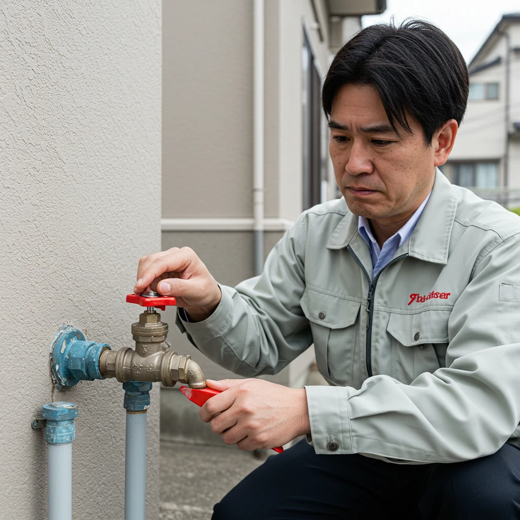 水漏れが発生した時の応急処置