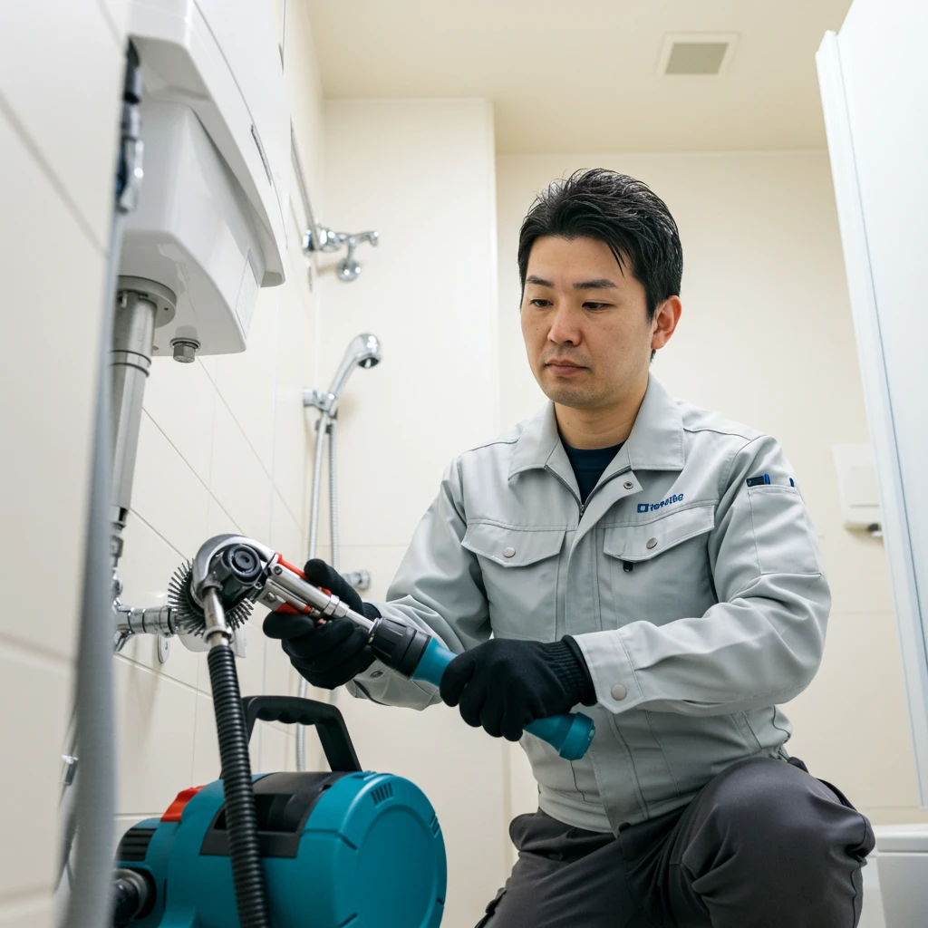 専門家による安全な詰まり解消