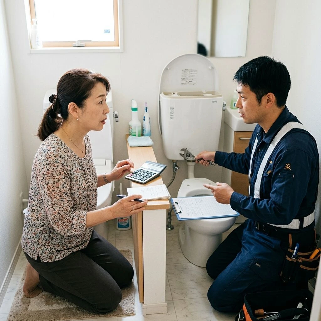 トイレ修理にかかる費用とは