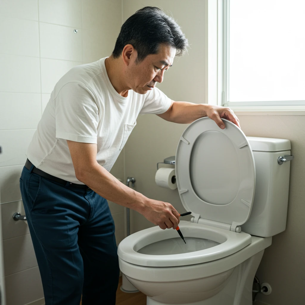 トイレの水が止まらないお悩み