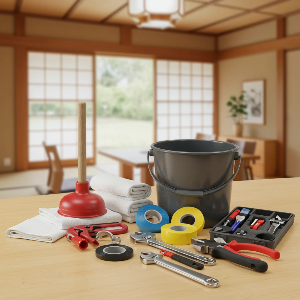 緊急時対応グッズの用意