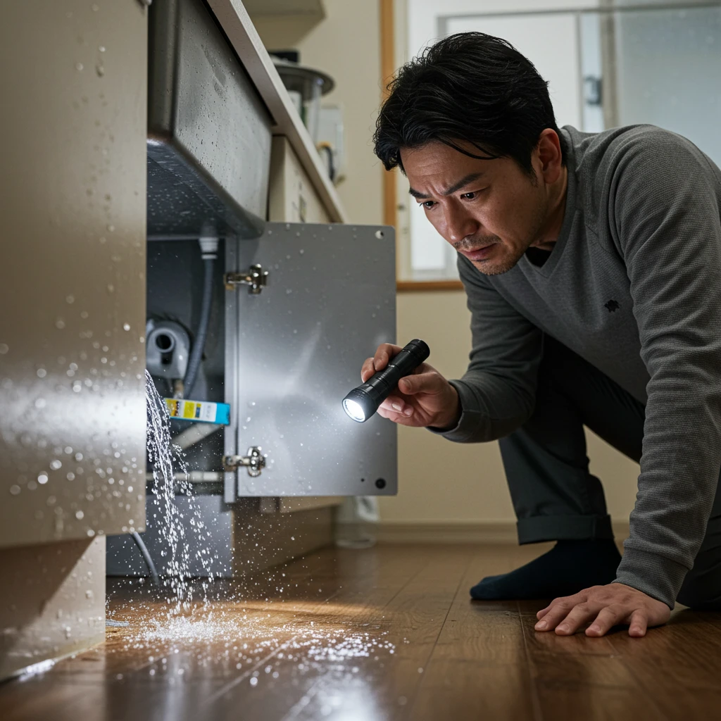 漏水が発生した場合の確認ポイント