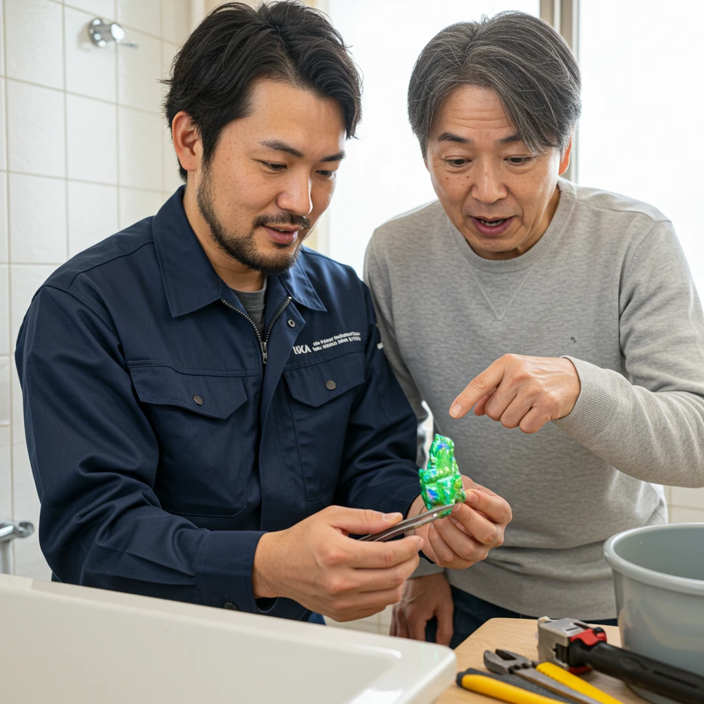 詰まりの原因は意外なものだった