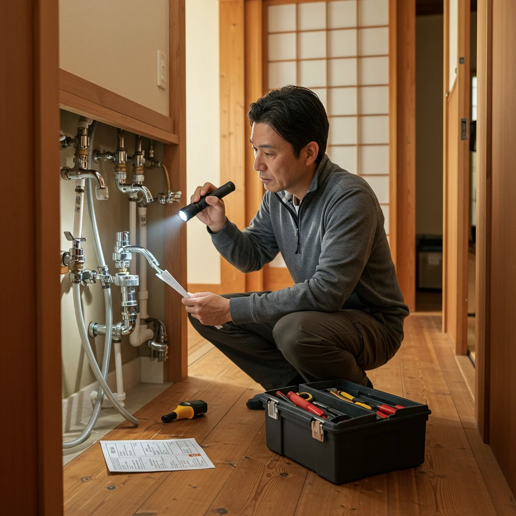 漏れやすい箇所の確認方法