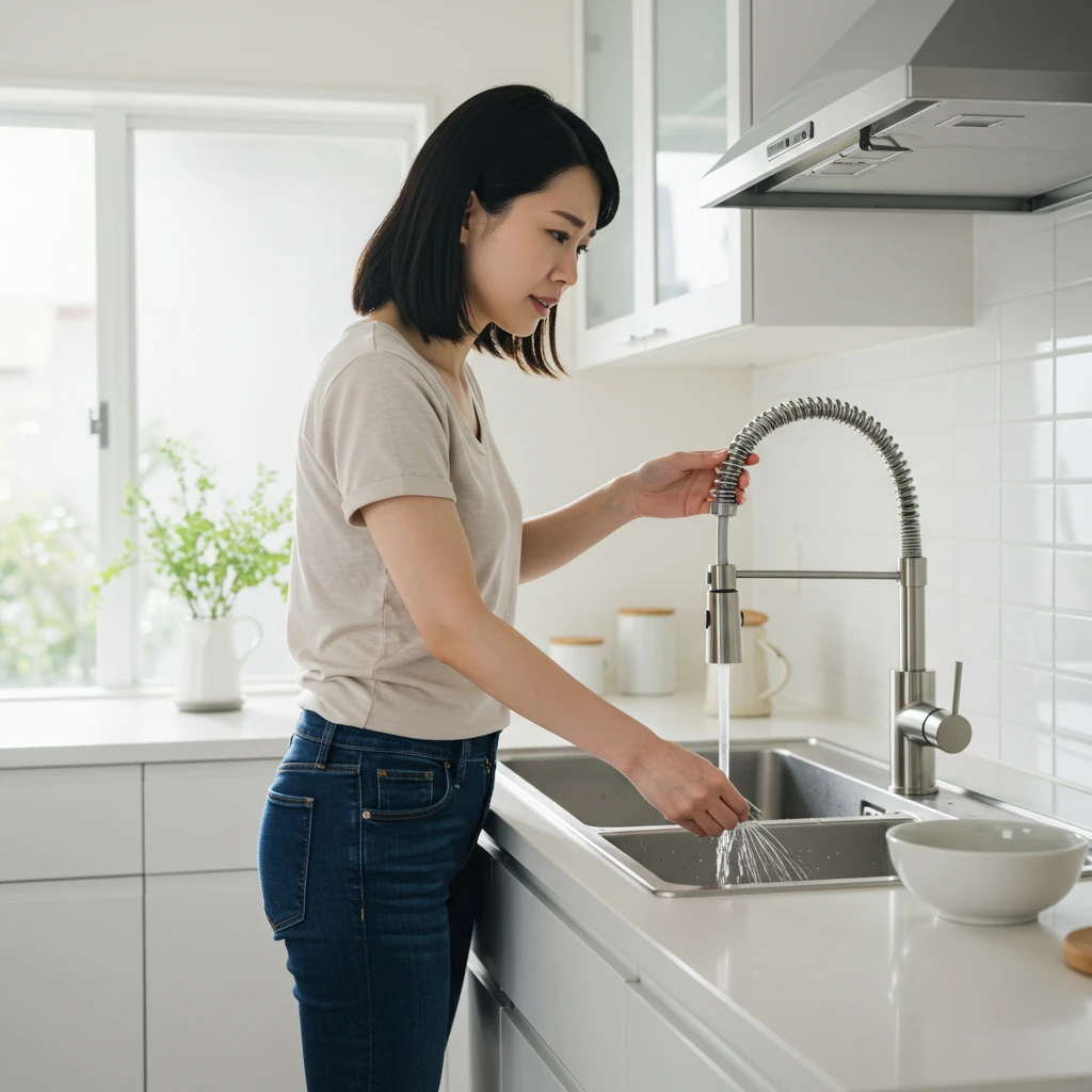 蛇口から水が出ない！？
