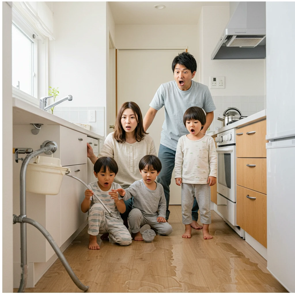 お客様からの声：急な水漏れ