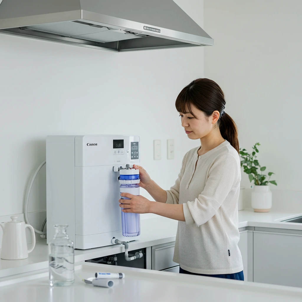 家庭での水質維持について