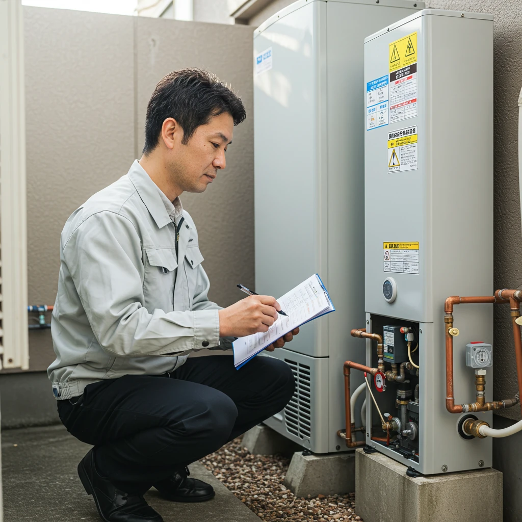 水道設備の定期チェック