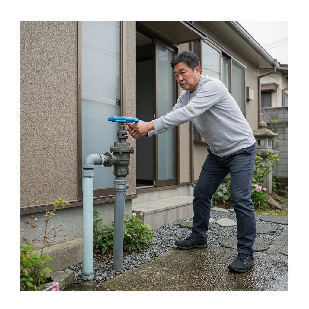 急な水道管破裂に困ったとき