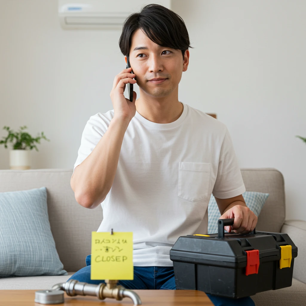水道業者に連絡するタイミング