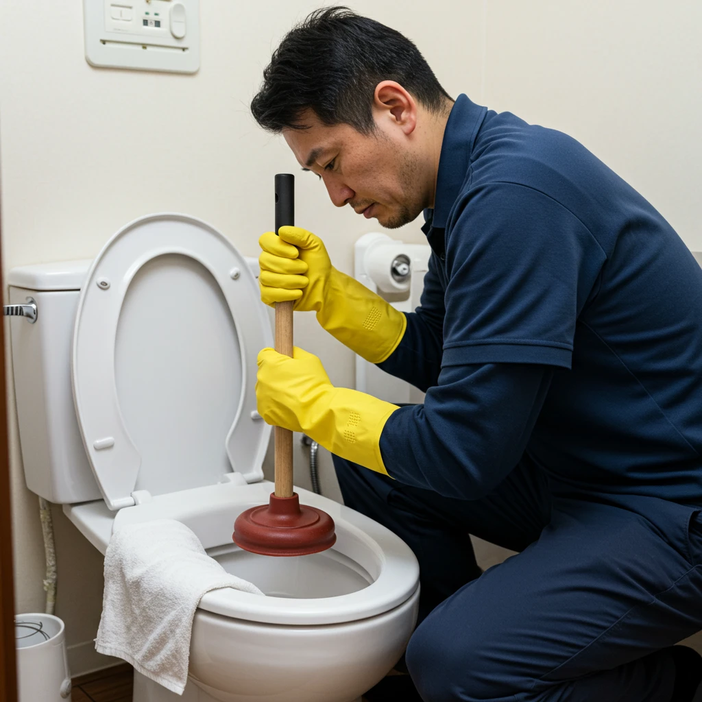 トイレの詰まりを克服