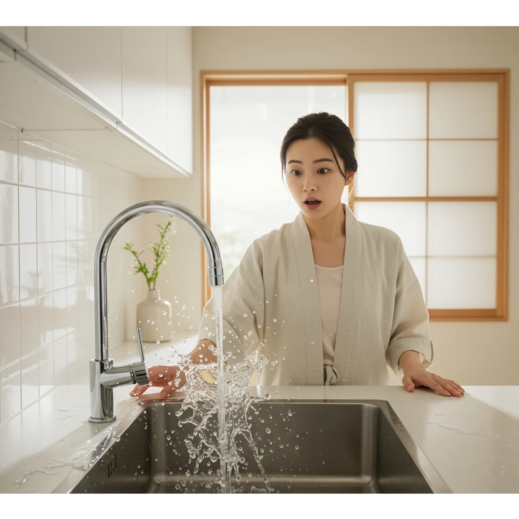 実体験：蛇口の水が止まらない！