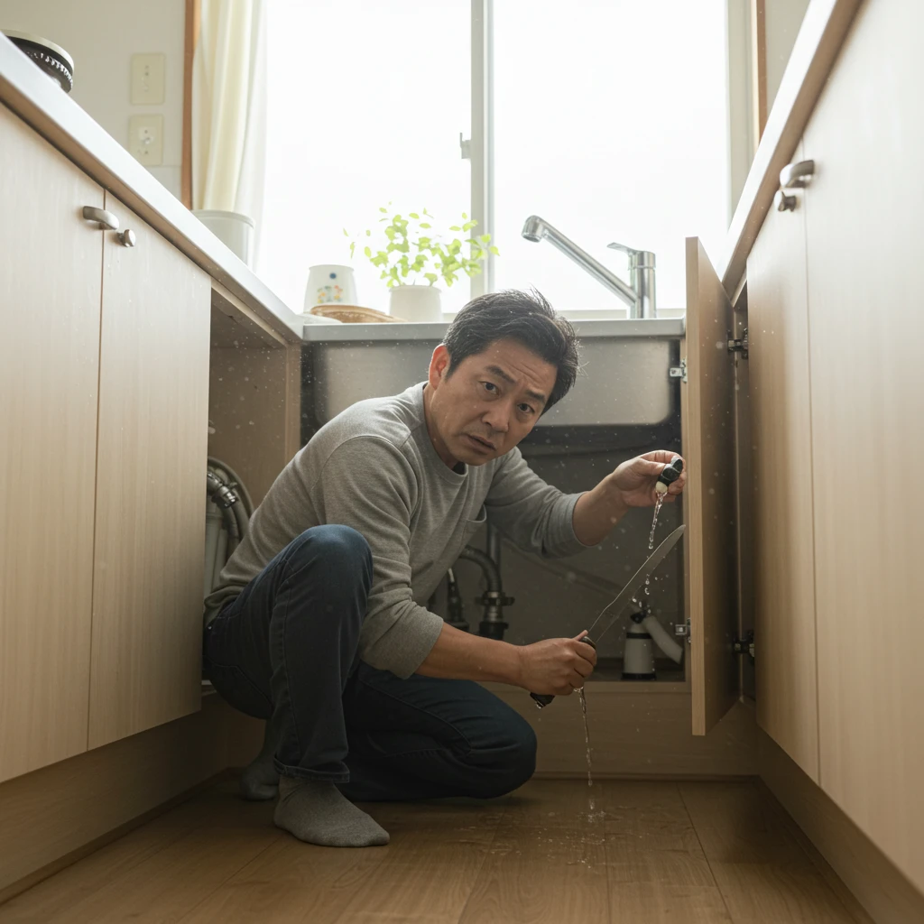 お客様からの声：急な水漏れに備える
