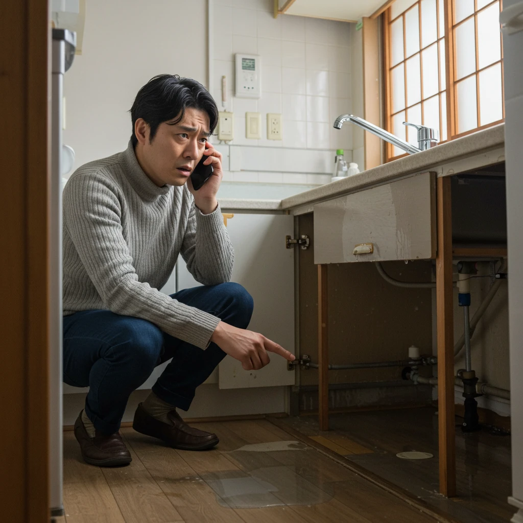 突然の漏水！業者には何を伝えるべきか