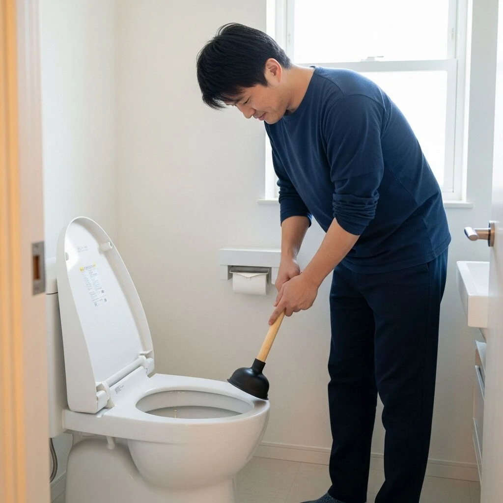 トイレの詰まりをどう解消する？