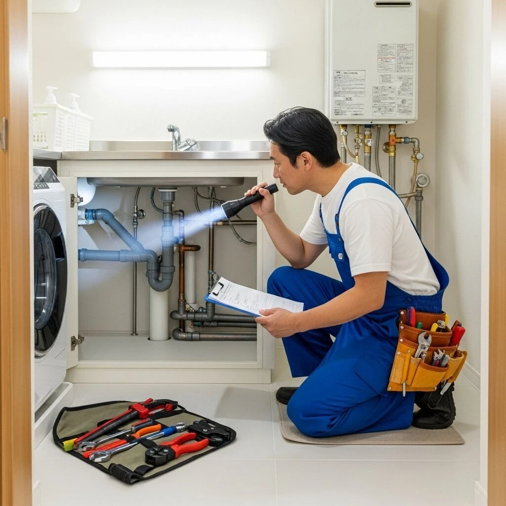 定期的に行いたい水回りの点検