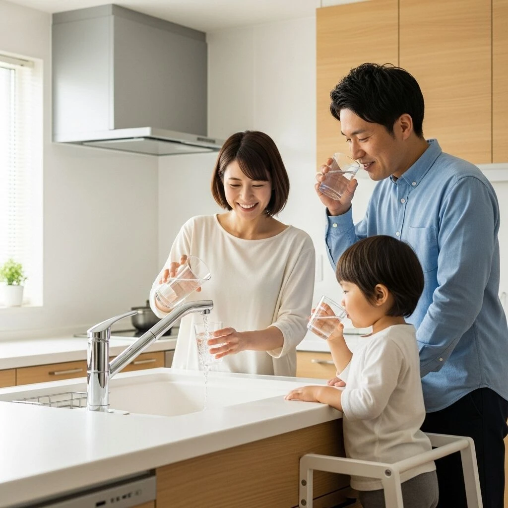 水道水を飲んでも平気？