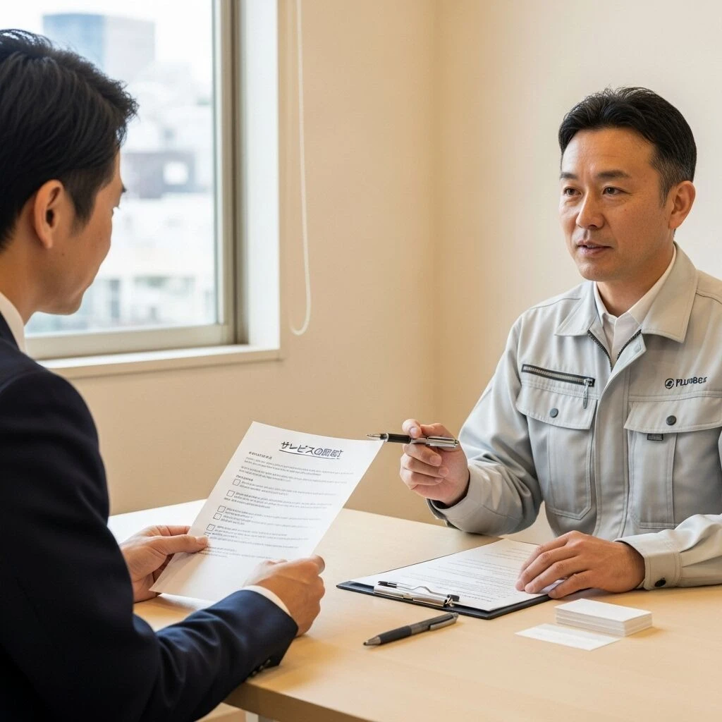 業者選定時に確認したい項目一覧