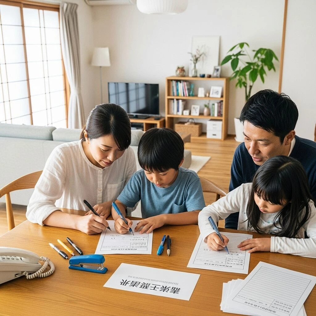 緊急時の連絡先一覧を作成しておこう