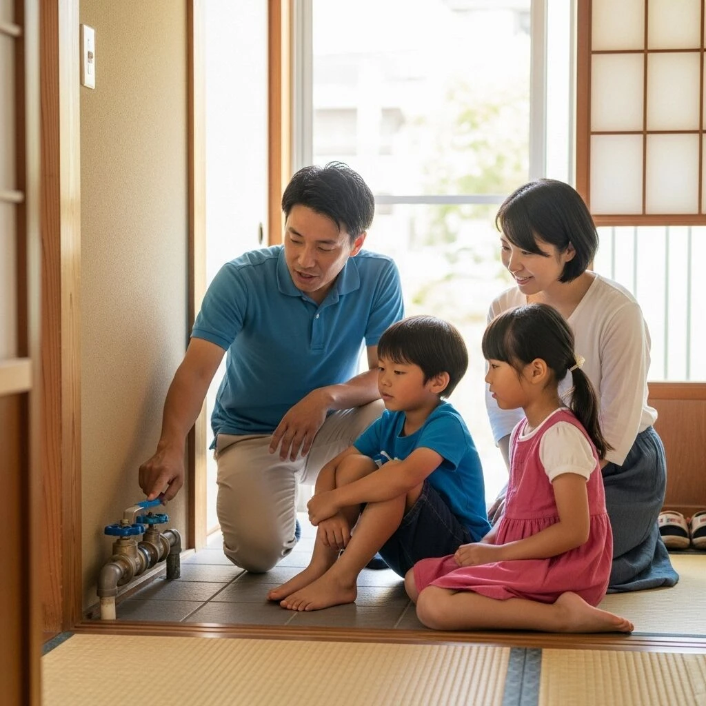 応急処置の手順を家族で共有