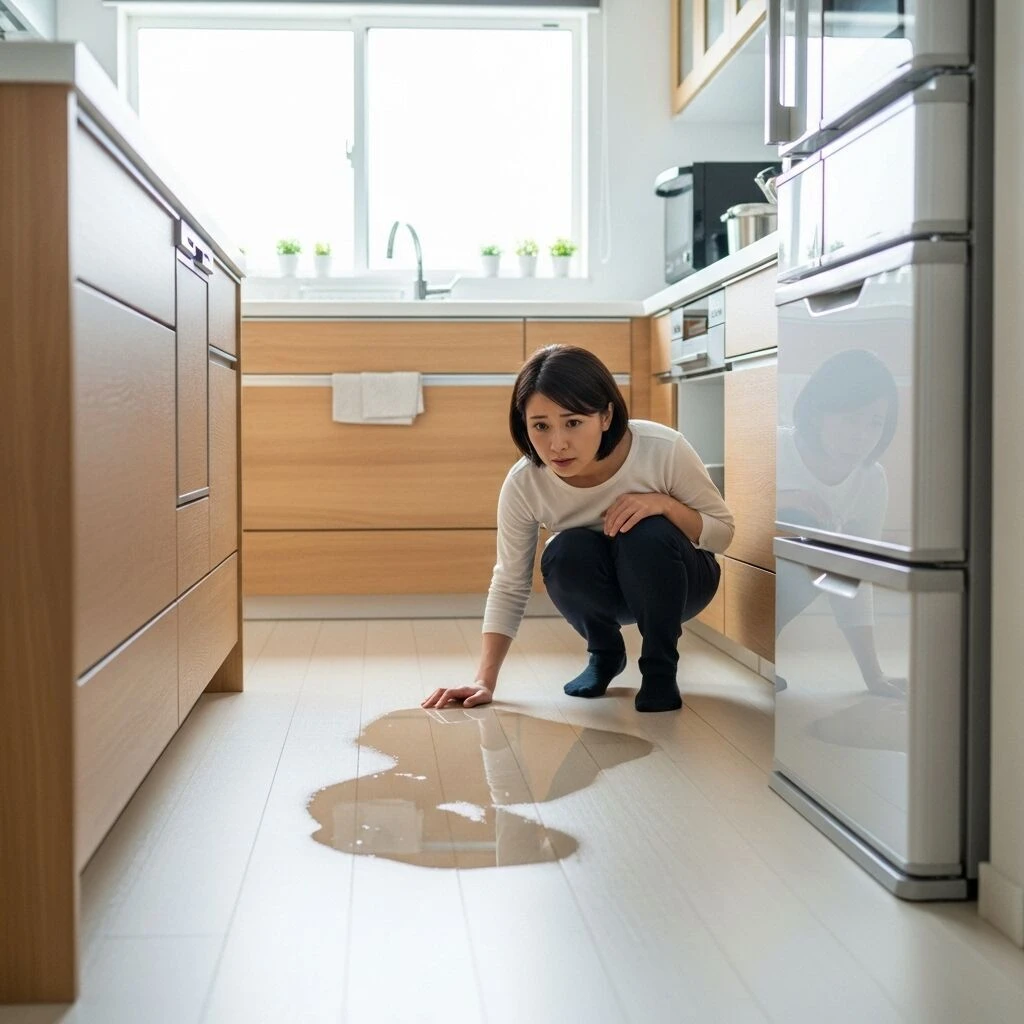 冷蔵庫の水漏れで困ったAさんの体験談