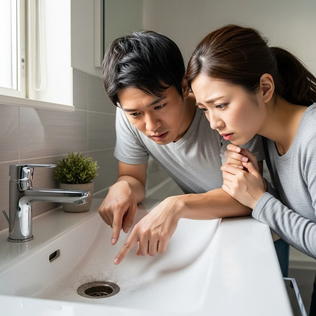急な排水口の詰まりで手を煩ったBさんのエピソード