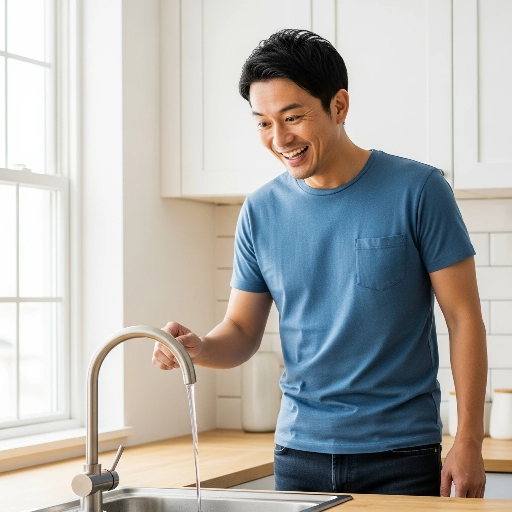 水漏れから解放された喜びの声